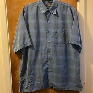 George Sueded Men’s Business Casual Size L Short Sleeve Summer Shirt